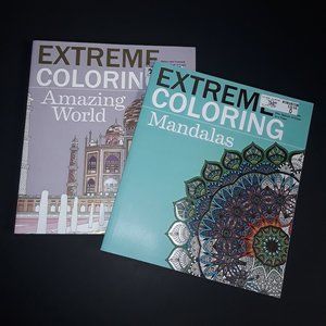 Adult Coloring Book Set